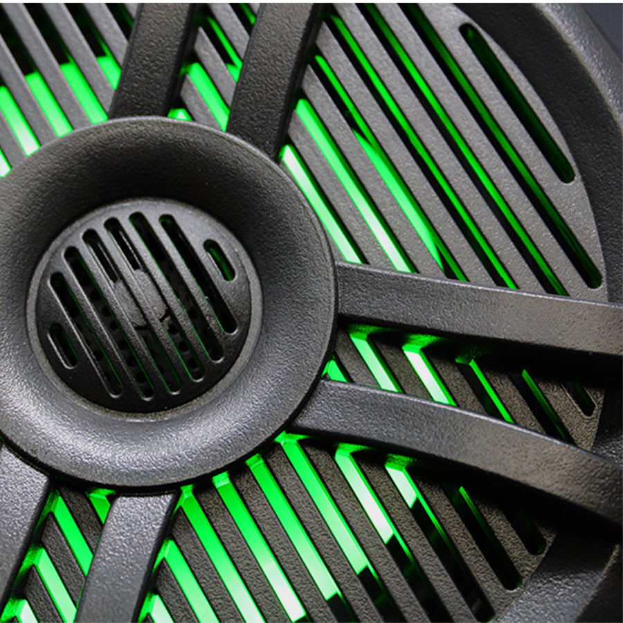 Power Acoustik MWT-65BL, bokštinis garsiakalbis su garsiakalbio krypties reguliatoriumi- RGB green