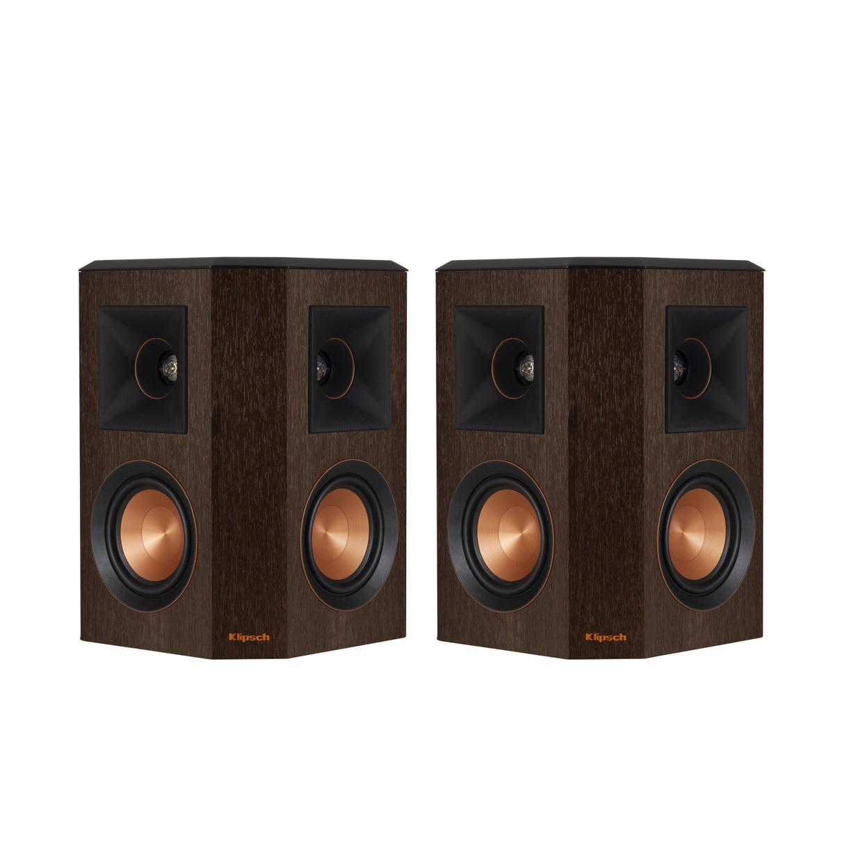 Klipsch RP-402S, erdvinio garso kolonėlės (įvairių spalvų)-Walnut