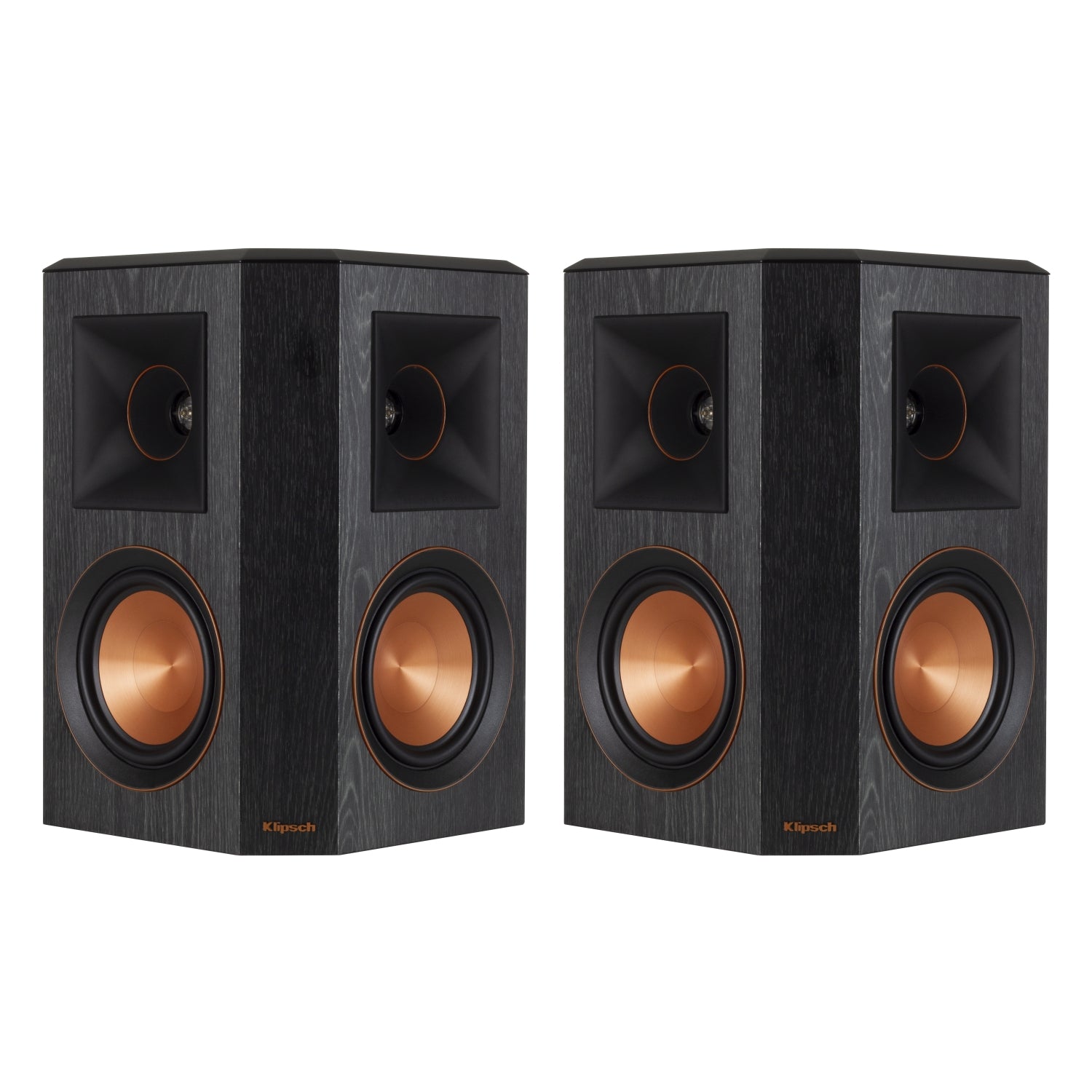 Klipsch RP-502S, erdvinio garso kolonėlės (įvairių spalvų)- ebony