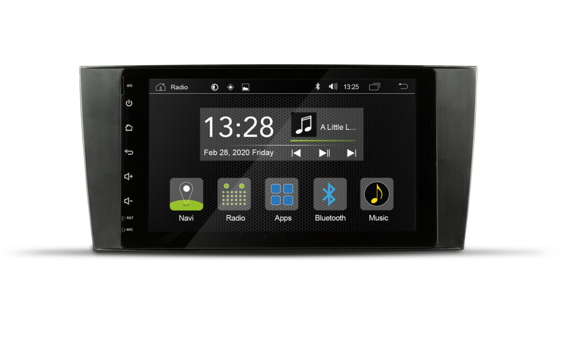 Radical R-C11MB1, Android multimedija Mercedes C-Class (W203, CL203, S203) automobiliams