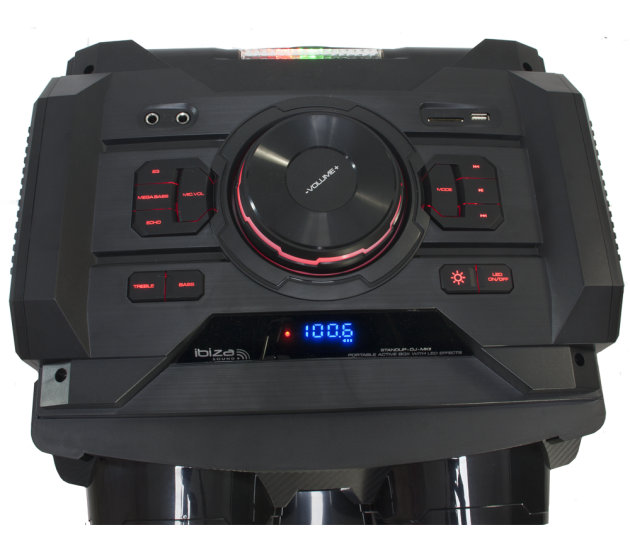 IBIZA sound STANDUP-DJ-MKII - viršus