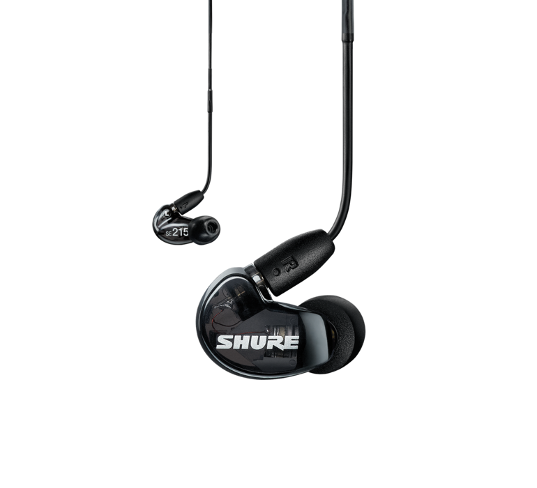 Shure SE215-CL WIRELESS, belaidės In-Ear tipo ausinės su išorinių garsų slopinimo funkcija (įvairių spalvų)