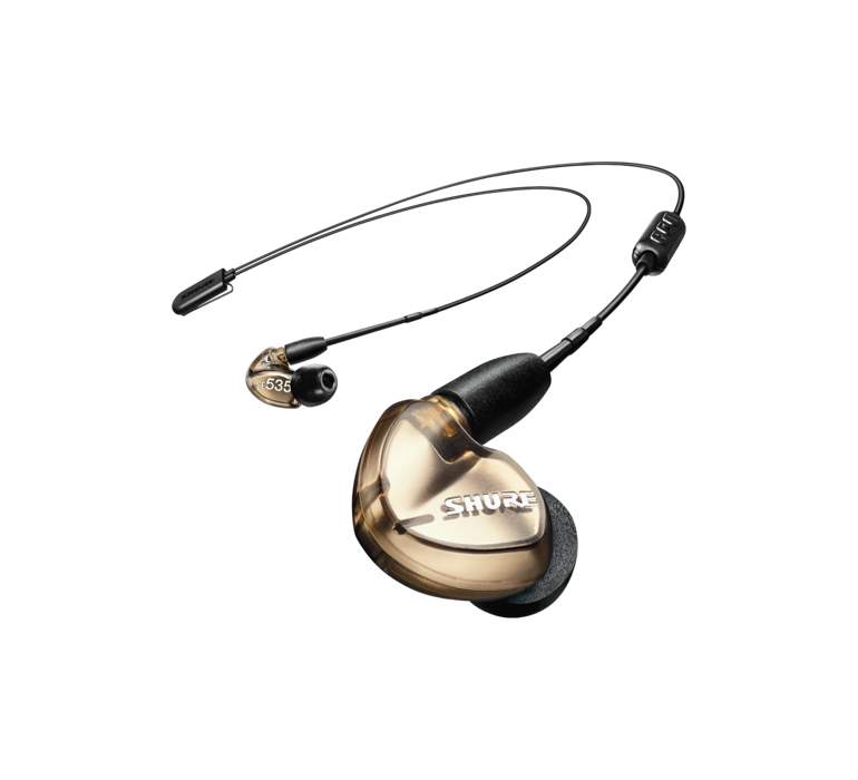 Shure SE535 WIRELESS, belaidės In-Ear tipo ausinės su išorinių garsų slopinimo funkcija (įvairių spalvų)