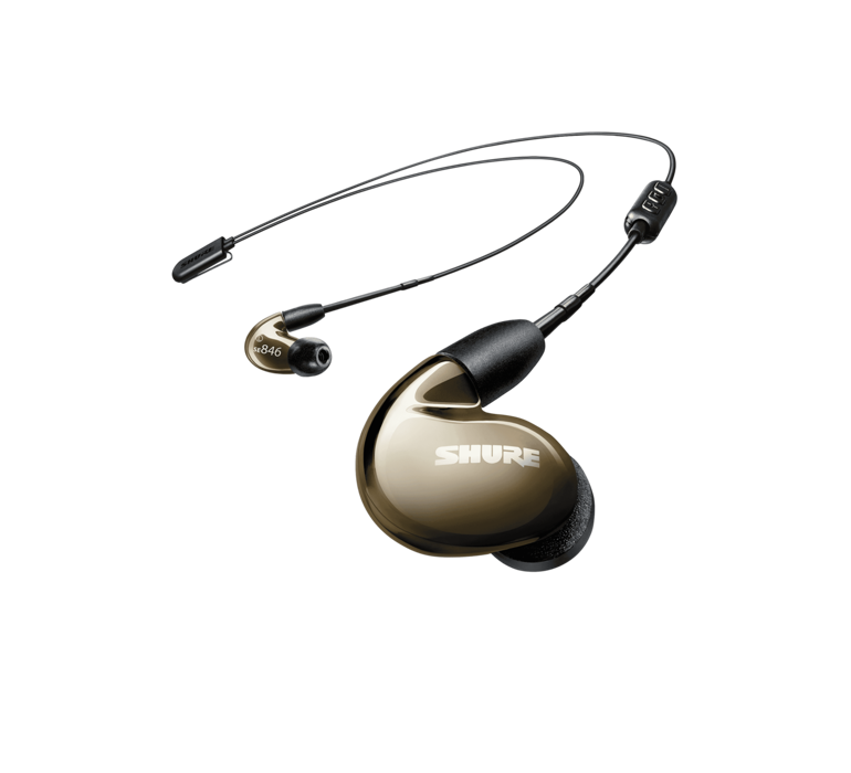 Shure SE846 WIRELESS, belaidės In-Ear tipo ausinės su išorinių garsų slopinimo funkcija (įvairių spalvų)