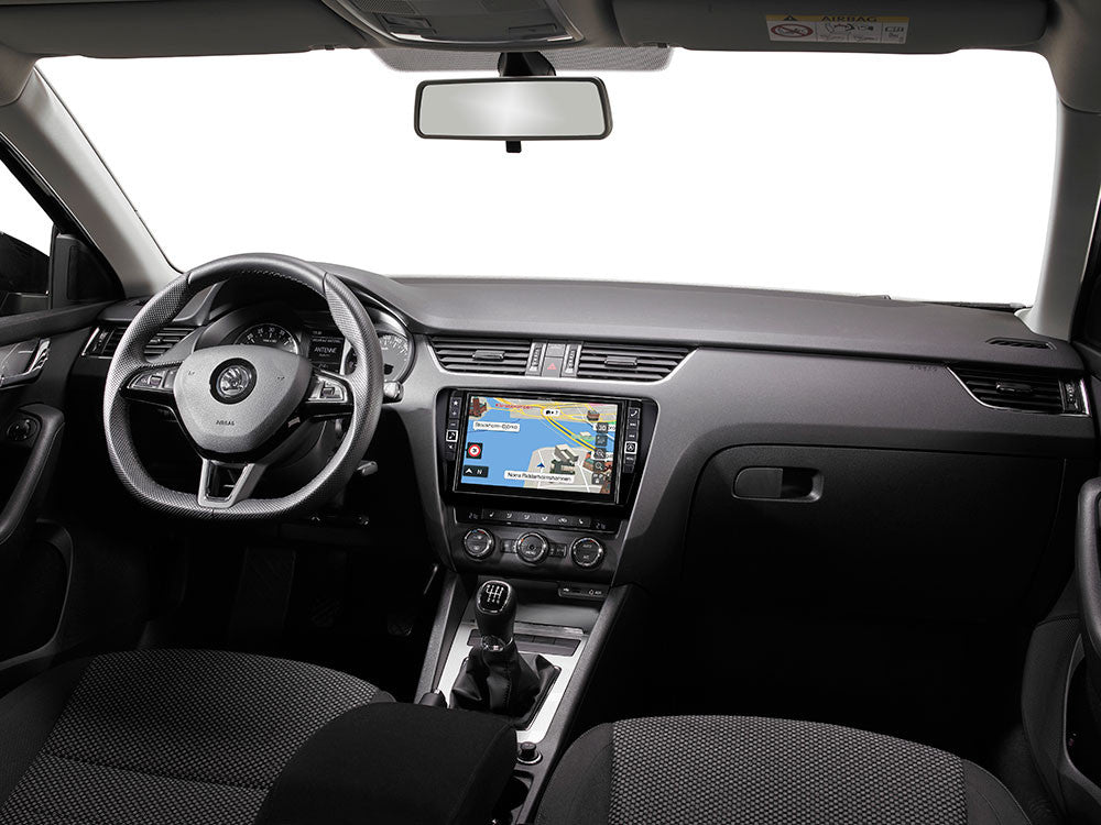 Navigacinė sistema Alpine X901D-OC3, skirta Skoda Octavia 3 GPS navigacija Alpine AUTOGARSAS.LT