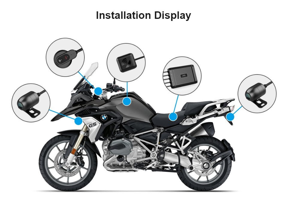 Viofo MT1, vaizdo registratorius motociklams