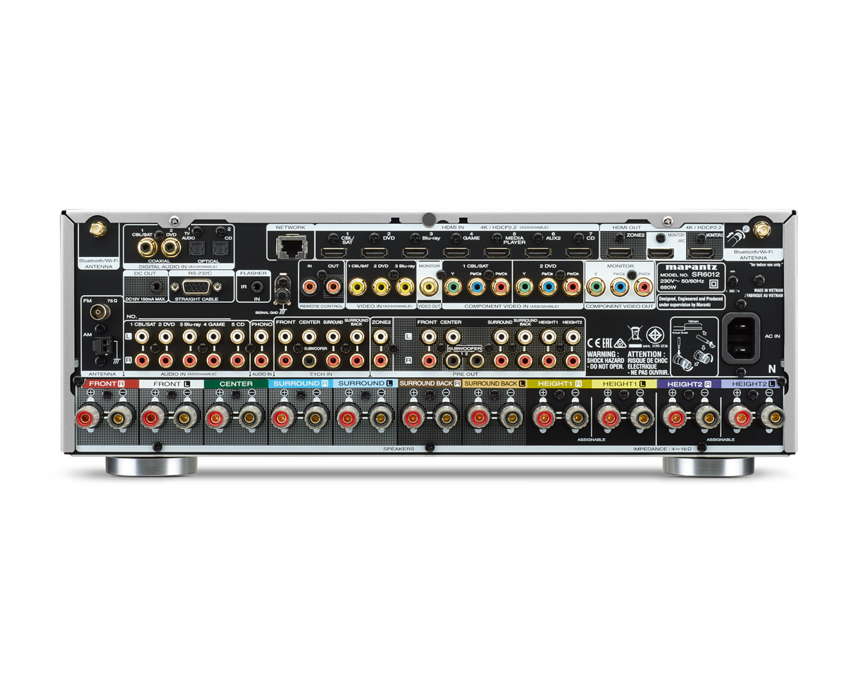 Tinklinis AV resyveris Marantz SR6012 9.2 su HEOS Namu kinas Marantz AUTOGARSAS.LT