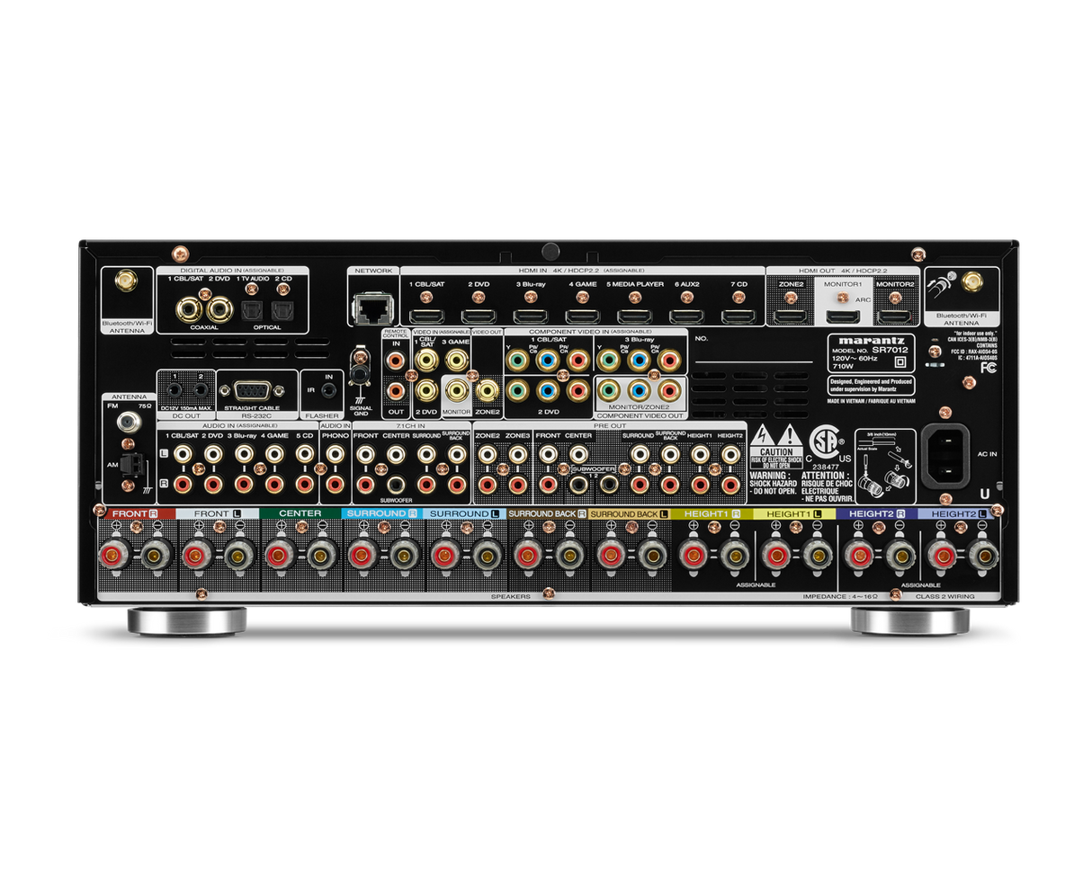 Tinklinis AV resyveris Marantz SR7012 9.2 su HEOS Namu kinas Marantz AUTOGARSAS.LT