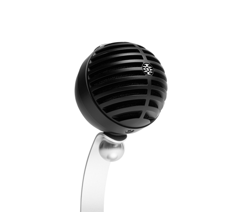 Shure MV5C, skaitmeninis mikrofonas - šonas