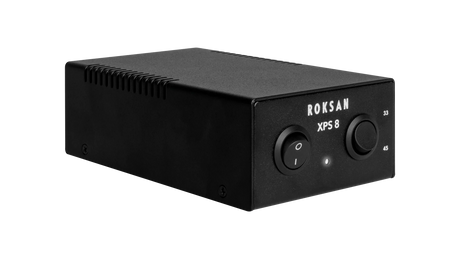 Roksan XPS 8 SPEED CONTROL, išorinis maitinimo šaltinis- šonas