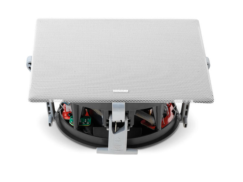 Focal 1000 ICW 6, Į sieną įmontuojamas garsiakalbis (montavimo gylis: 100 mm.)- grotelės