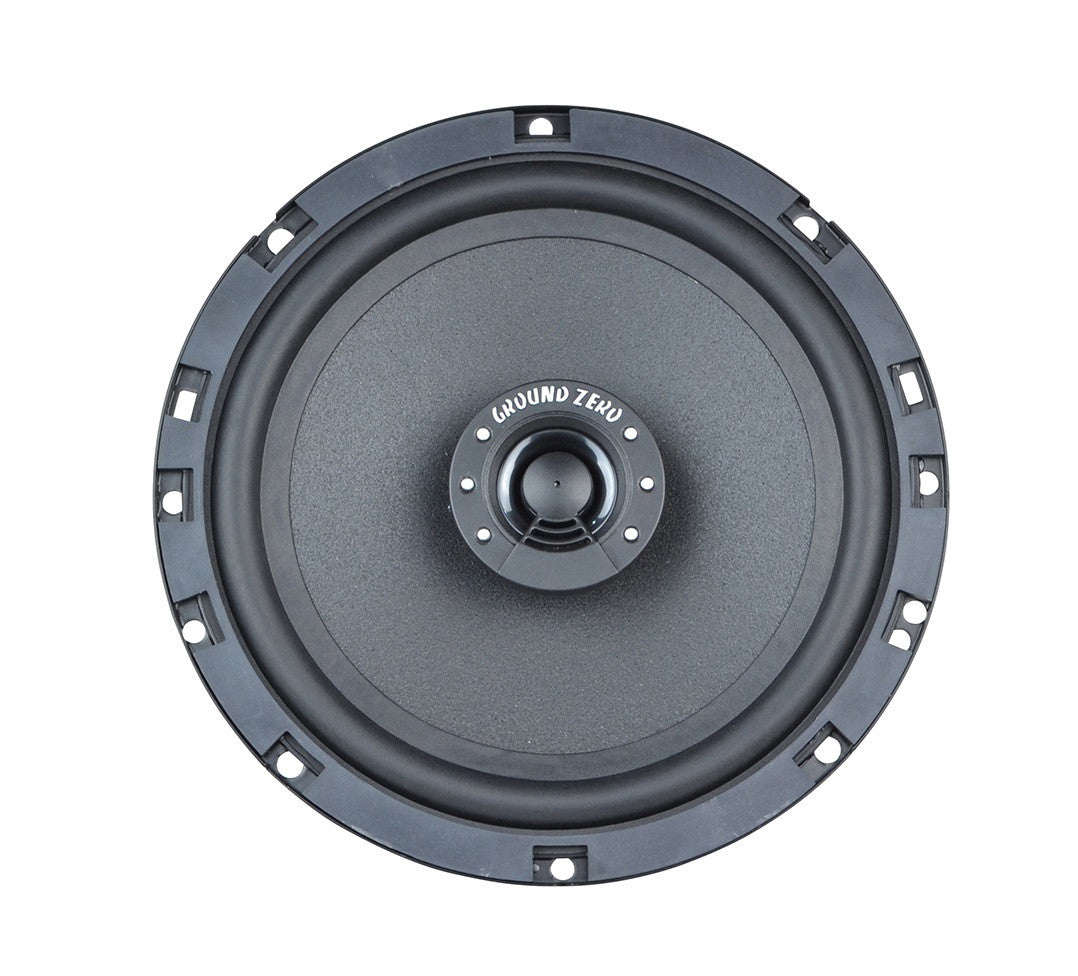 Garsiakalbiai Ground Zero Iridium GZIF 6501FX, 110W, koksialiniai, 16.5cm, 2-jų juostų Garsiakalbiai Ground Zero AUTOGARSAS.LT