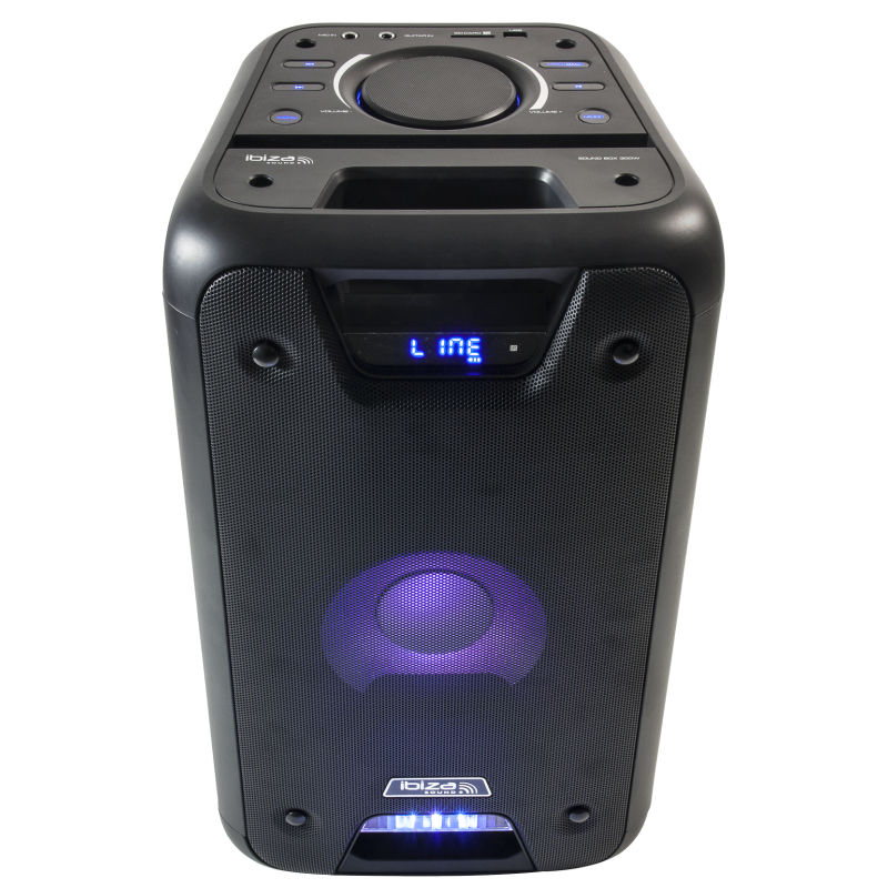 Nešiojama garso sistema Ibiza FREESOUND300, USB, SD, AUX, BLUETOOTH, 300W Kolonėlės Ibiza AUTOGARSAS.LT