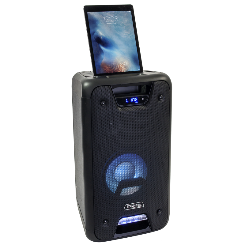 Nešiojama garso sistema Ibiza FREESOUND300, USB, SD, AUX, BLUETOOTH, 300W Kolonėlės Ibiza AUTOGARSAS.LT