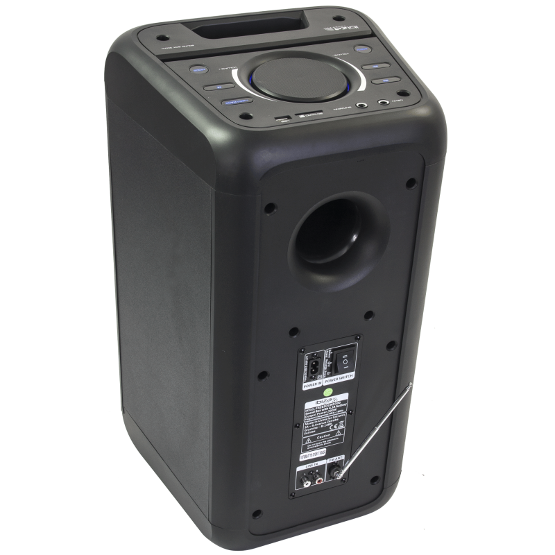 Nešiojama garso sistema Ibiza FREESOUND300, USB, SD, AUX, BLUETOOTH, 300W Kolonėlės Ibiza AUTOGARSAS.LT