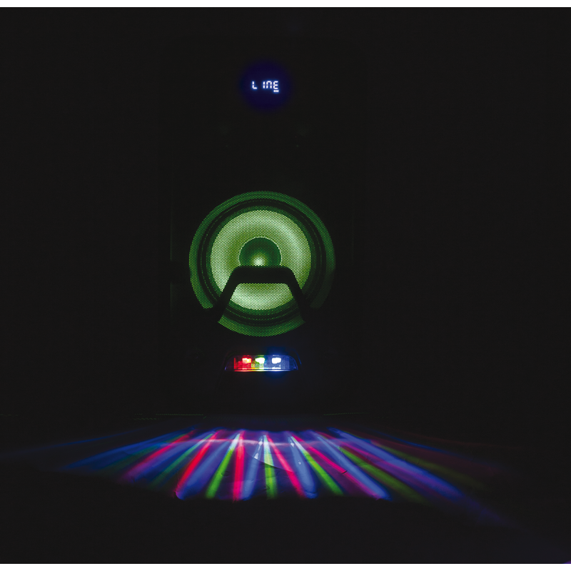 Nešiojama garso sistema Ibiza FREESOUND300, USB, SD, AUX, BLUETOOTH, 300W Kolonėlės Ibiza AUTOGARSAS.LT