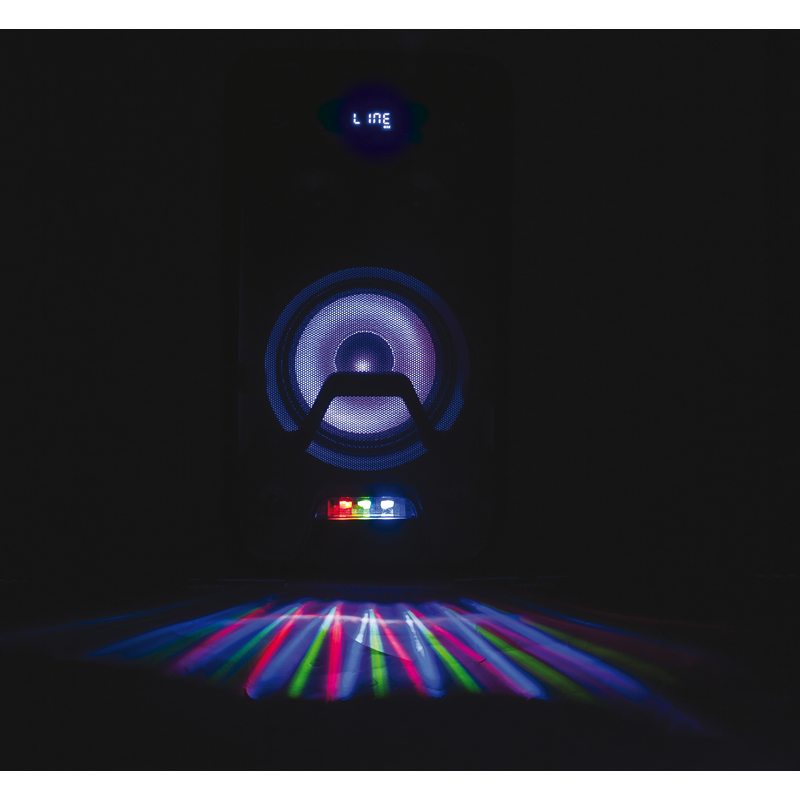 Nešiojama garso sistema Ibiza FREESOUND300, USB, SD, AUX, BLUETOOTH, 300W Kolonėlės Ibiza AUTOGARSAS.LT