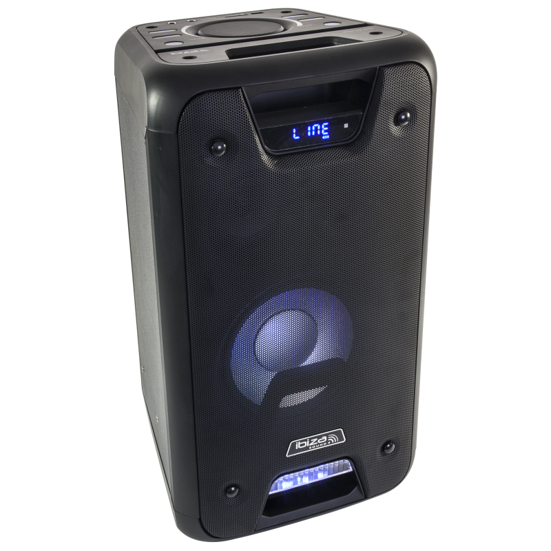 Nešiojama garso sistema Ibiza FREESOUND300, USB, SD, AUX, BLUETOOTH, 300W Kolonėlės Ibiza AUTOGARSAS.LT