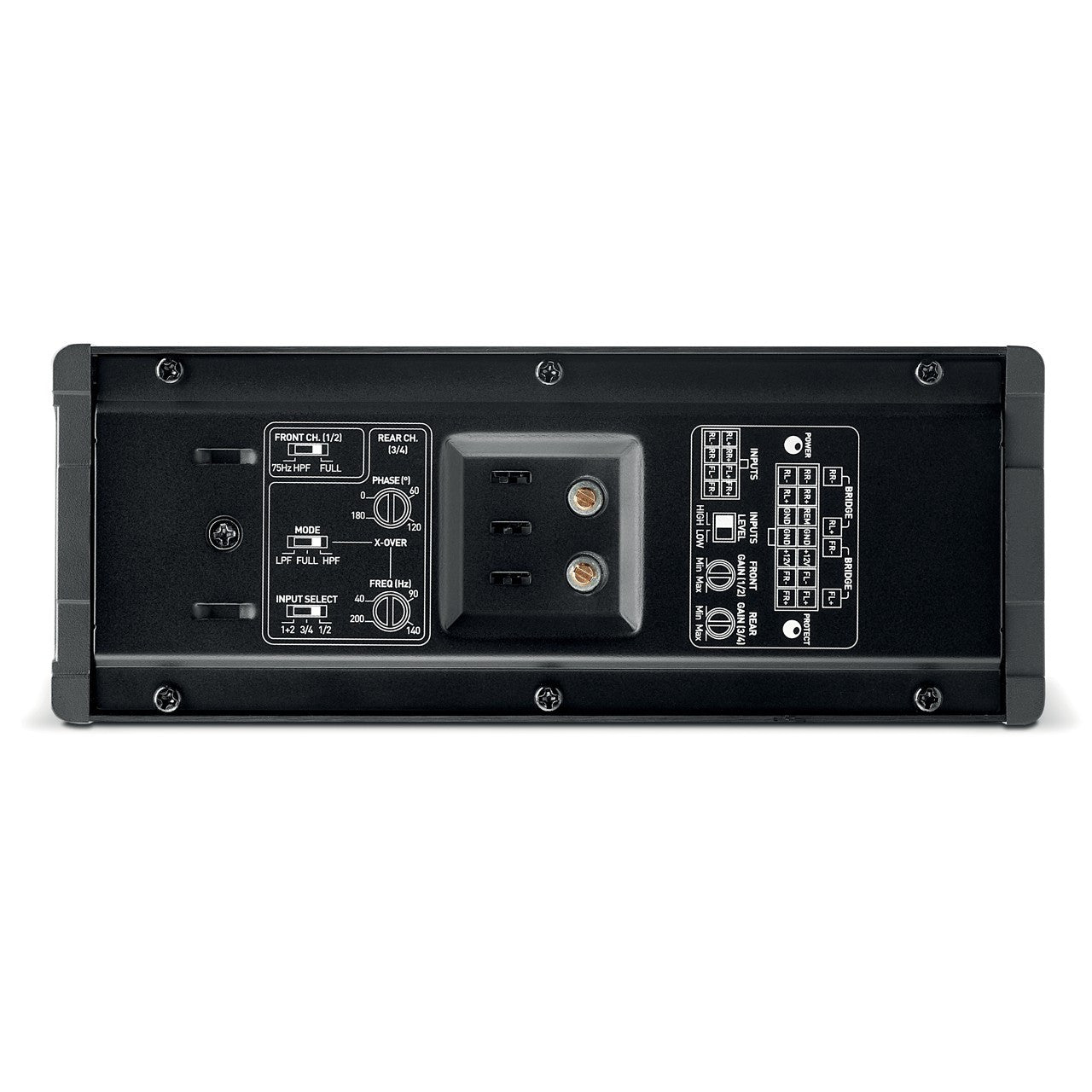 Galingas D klasės garso stiprintuvas Focal Impulse 4.320, 4-kanalų Stiprintuvai Focal AUTOGARSAS.LT