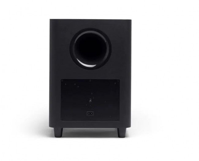 JBL Bar 5.1, soundbaras su belaide žemų dažnių kolonėle - Galas