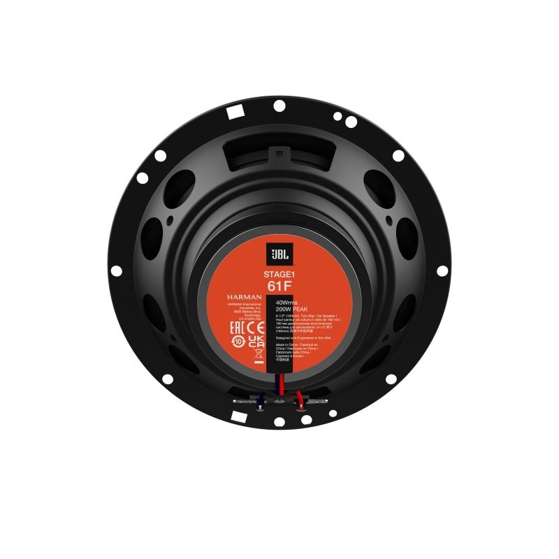 JBL Stage1 61F, koaksialiniai automobiliniai garsiakalbiai- galia