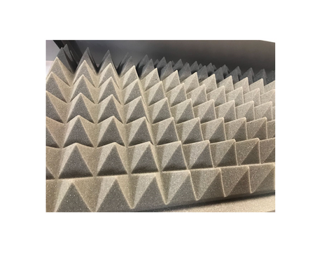Akustinis porolonas "Piramidės" garso izoliacijai 1x1m Garso izoliacija SGM Techno AUTOGARSAS.LT