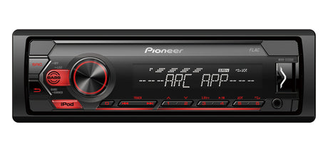 Magnetola automobiliui Pioneer MVH-S120UI, USB, AUX Magnetolos Pioneer AUTOGARSAS.LT