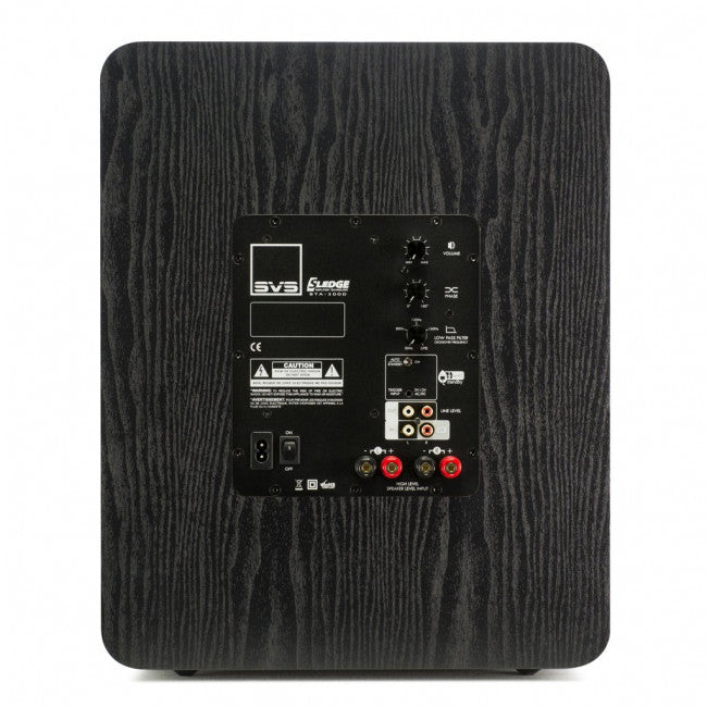 SVS PB-1000, žemų dažnių garso kolonėlė - jungtys