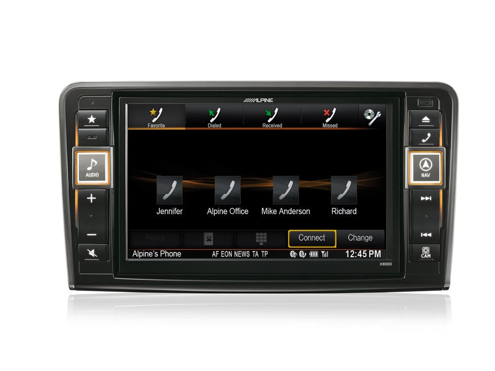 Navigacinė sistema Alpine X800D-ML, skirta Benz ML (W164) ir GL (X164) GPS navigacija Alpine AUTOGARSAS.LT