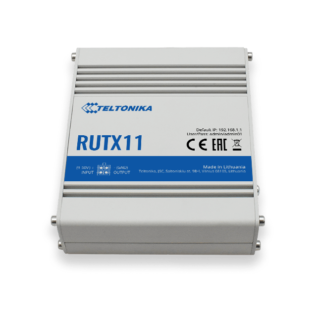 Teltonika RUTX11 - priekis