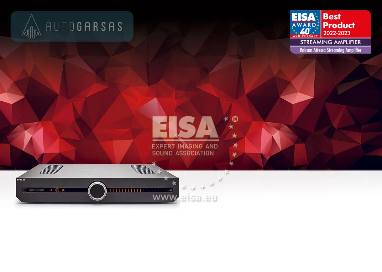 Eisa apdovanotas 2022-2023m tinklinis stereo stiprintuvas ROKSAN ATTESSA