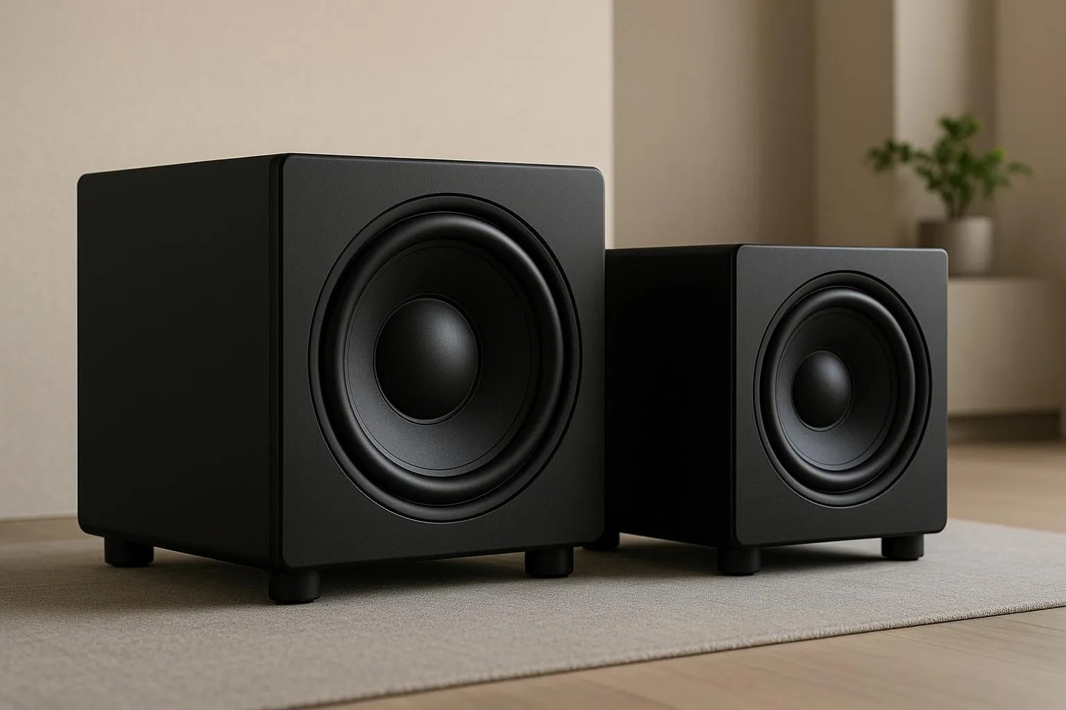 Vienas ar du žemų dažnių garsiakalbiai: ką pasirinkti