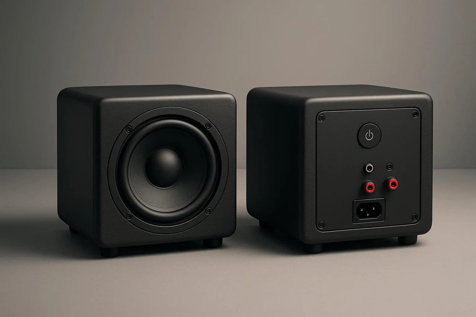 Kompaktiški žemų dažnių garsiakalbiai: aktyvūs ar pasyvūs?