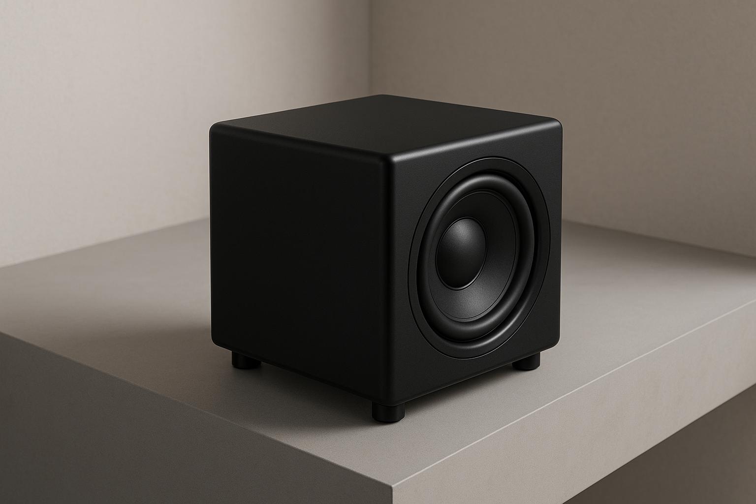 Žemų dažnių garsiakalbiai mažoms erdvėms: 5 patarimai