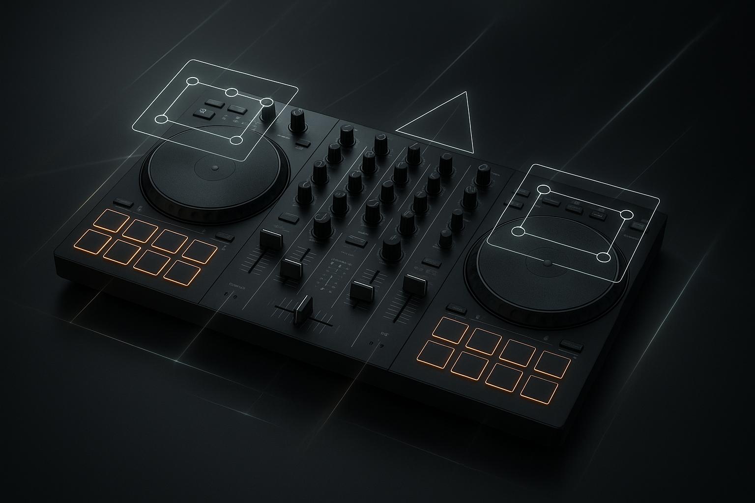 Kas yra MIDI žemėlapiai DJ pultams?