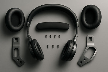 Ausinių lankelių atsarginės dalys: kur pirkti?