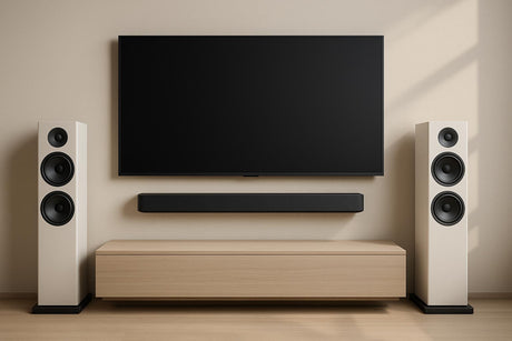 Soundbar vs Kolonėlės: Ką rinktis televizoriui 2025?