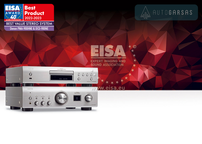 Eisa apdovanota 2022-2023m stereo sistema DENON PMA-900HNE & DCD-900NE