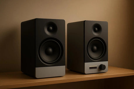 Kolonėlės su integruotu stiprintuvu – patogus sprendimas muzikos mėgėjams