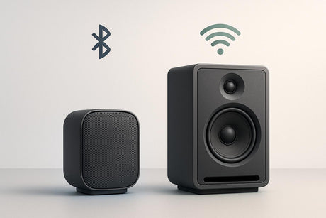 Bluetooth vs Wi-Fi multi-zonų garso sistemose