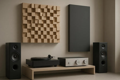 Geriausi difuzoriai ir absorberiai Hi-Fi sistemoms