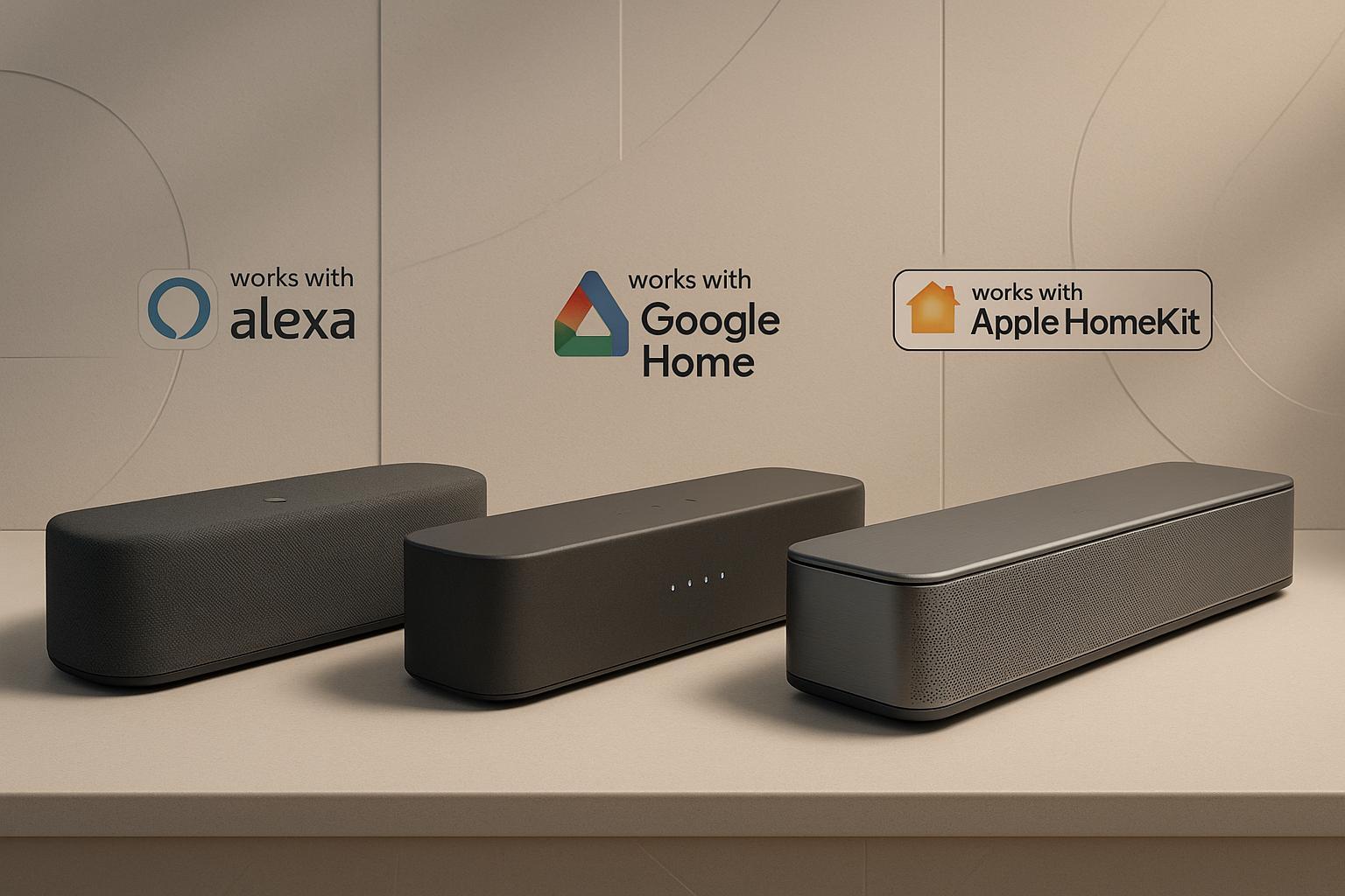 Garso juostos su Alexa, Google Home ar Apple HomeKit: palyginimas