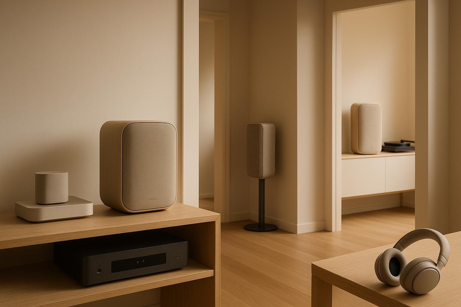 Kaip sukurti kelių kambarių garso sistemą