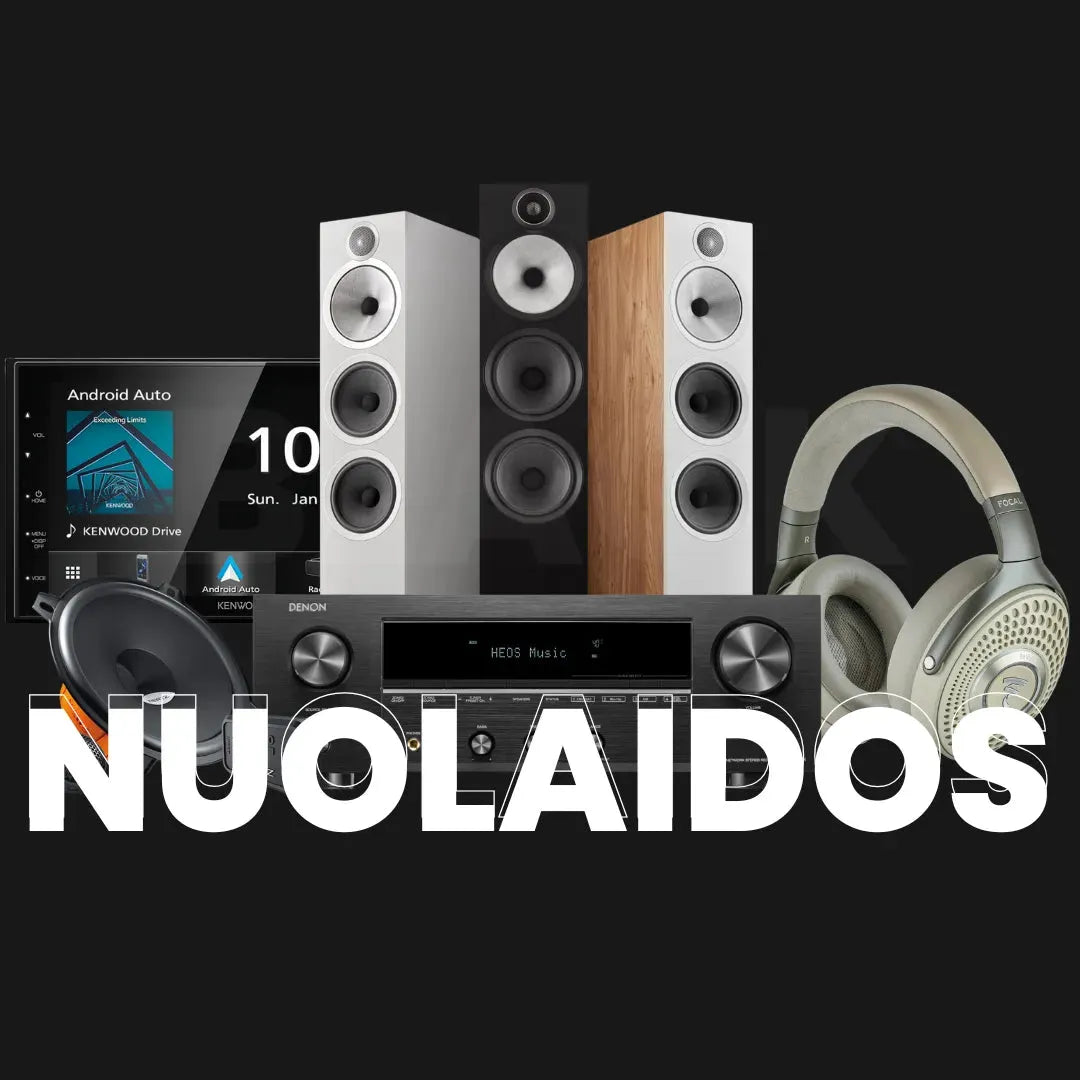 Garso technika su nuolaida - akcijos pigiau