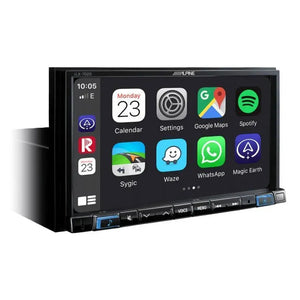 In-dash GPS navigation receivers