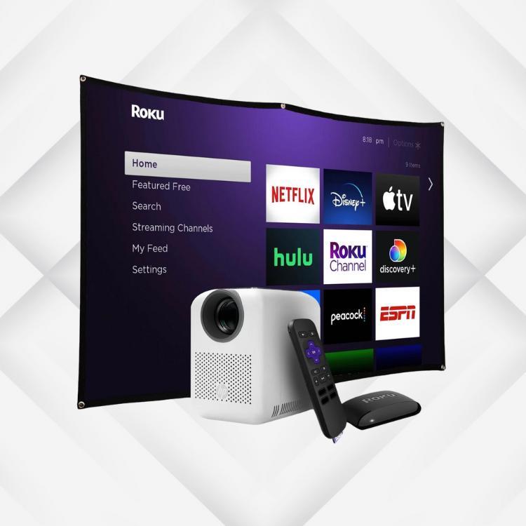 Projektoriai ir ekranai