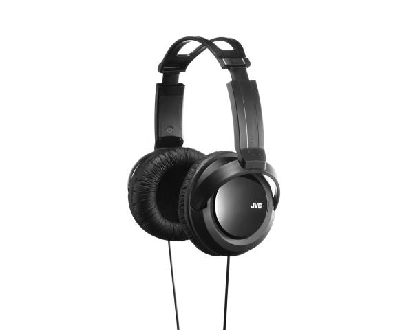 JVC, HA-RX330E, juodos sp. dinaminės ausinės