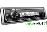 Kenwood, KMR-M508DAB USB MP3 magnetola su AUX įėjimu, Bluetoot