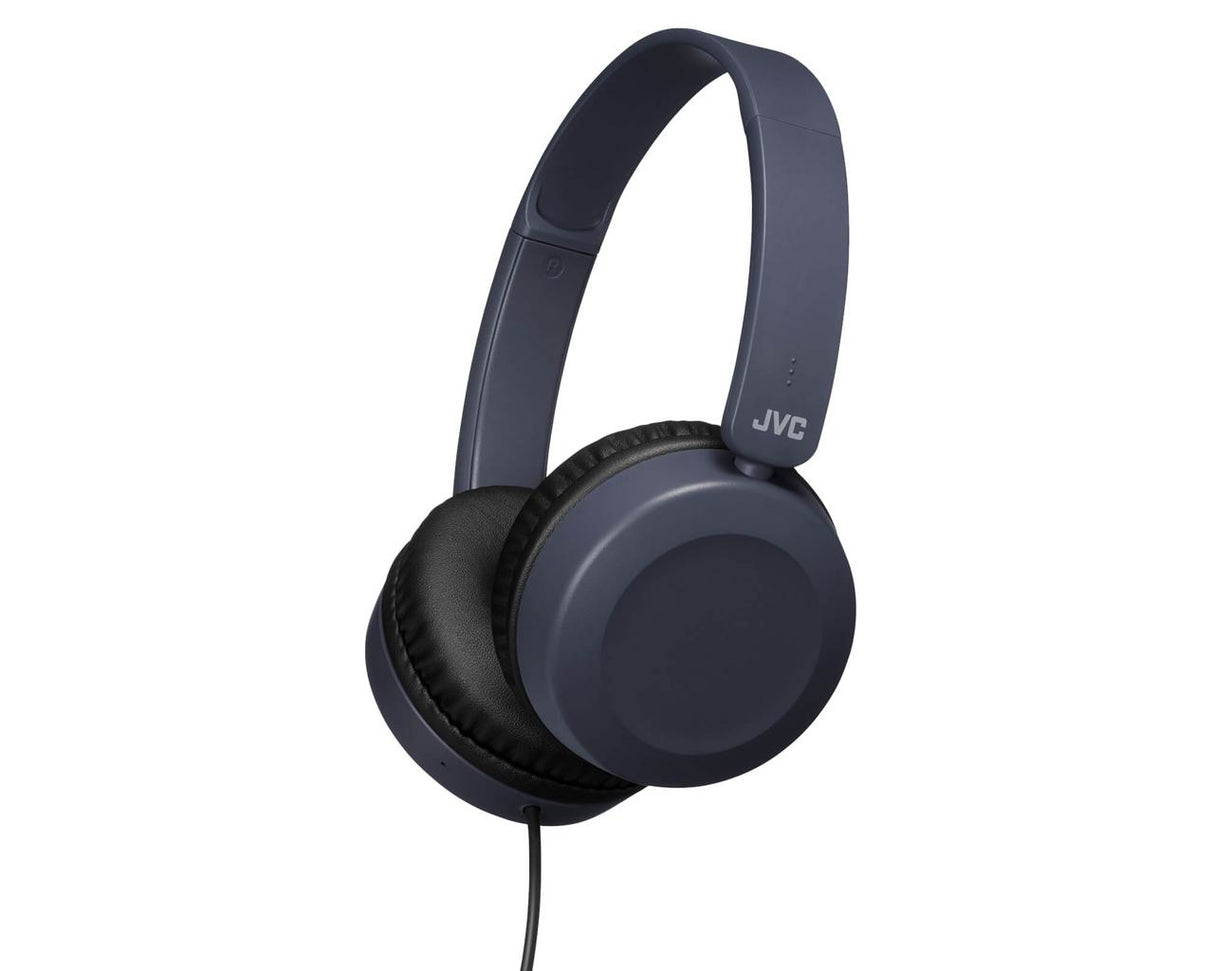 JVC, HA-S31MA-EX, mėlynos sp. dinaminės ausinės, mikrofonas