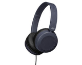 JVC, HA-S31MA-EX, mėlynos sp. dinaminės ausinės, mikrofonas